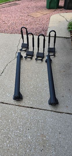 Rhino Rack with 4 Swagmann carriers