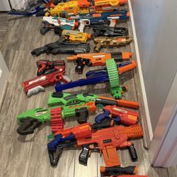 22 Nerf Guns