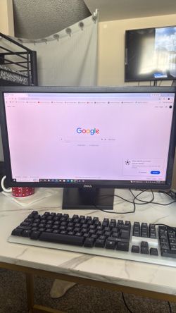 Desktop double  Dell monitors