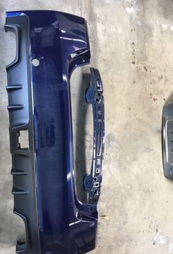 2016 Subaru STI rear bumper