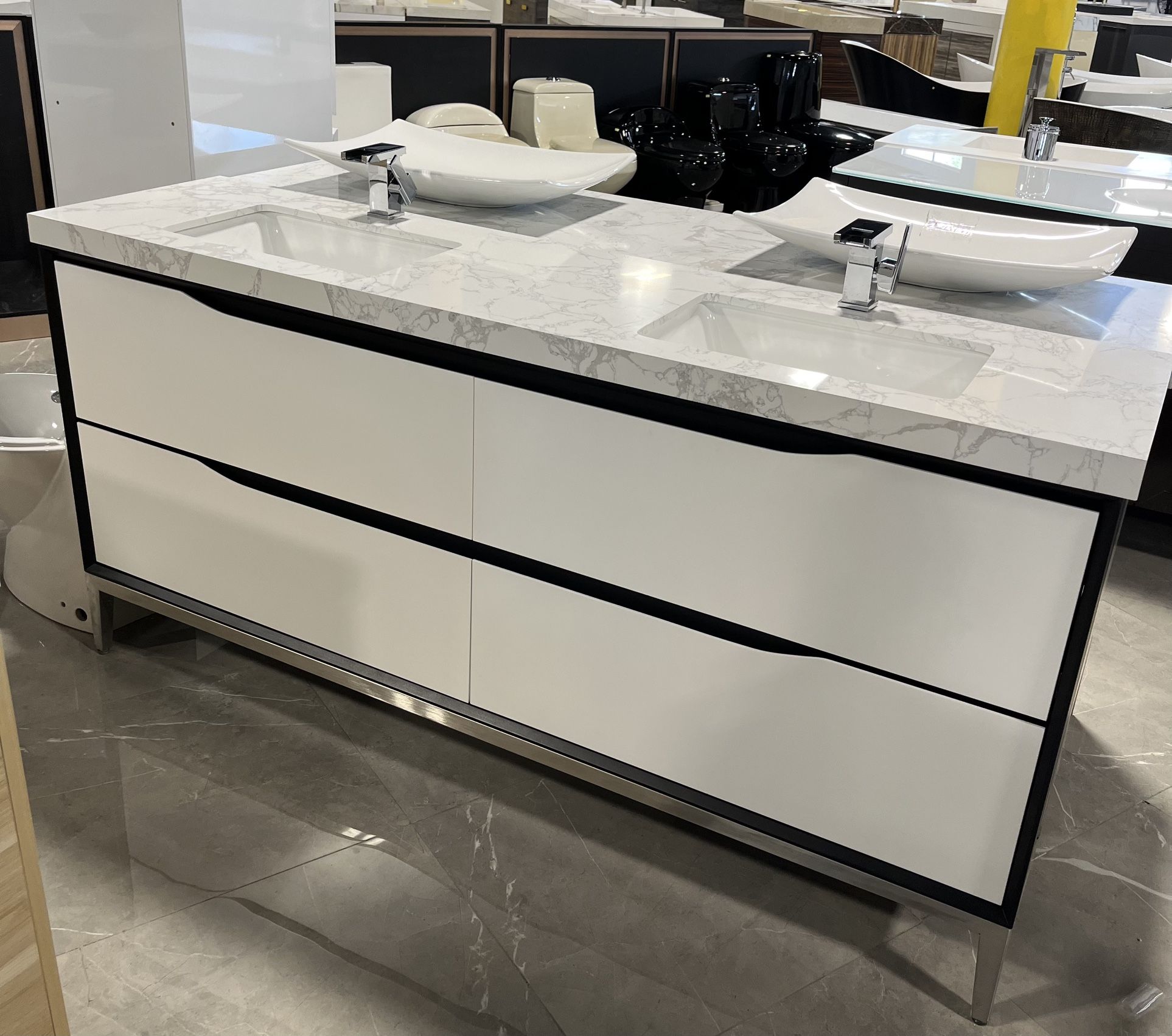 Bathroom Vanity 72”