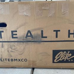 STEALTH ELITE BMX BLACK NEW IN BOX