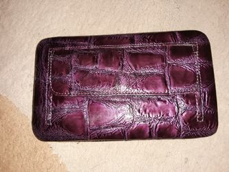 Purple wallet