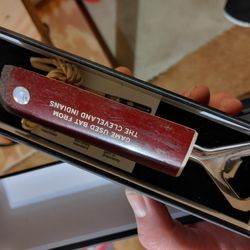 Cleveland Indians Bottle Opener Made Out Of Baseball Bat 
