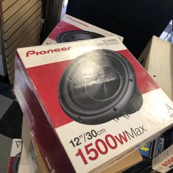Pioneer 12 Inch 500 Watts Subwoofer 