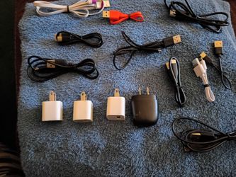 Phone chargers + charging boxes