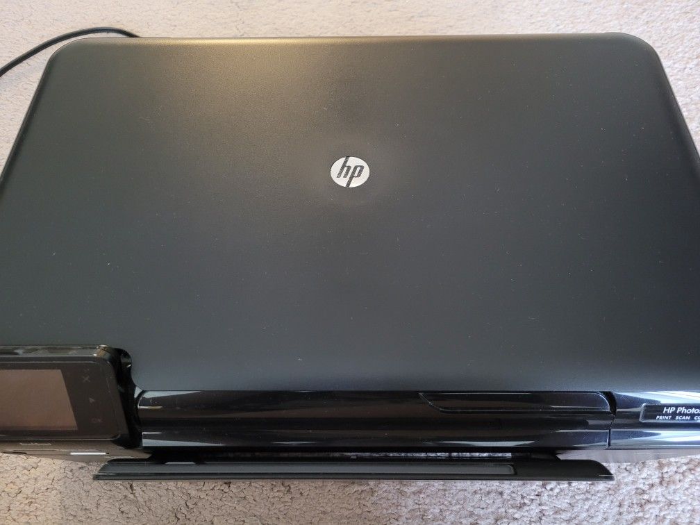2012 Black HP Printer Photosmart (Print, Scan, Copy, Web)