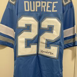 Marcus Dupree Signed Jersey