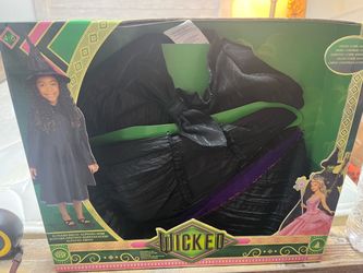 Wicked Elphaba Dress Kids Costume Size 4-6