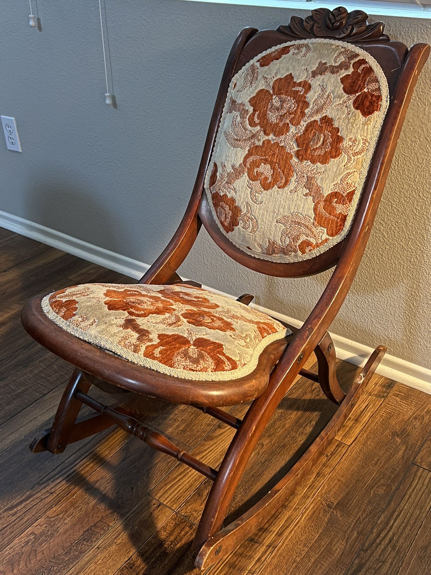 Antique Folding Rocking Antique Sewing Chairs Vintage Antique