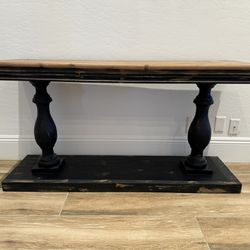 Solid Wood Console Table 
