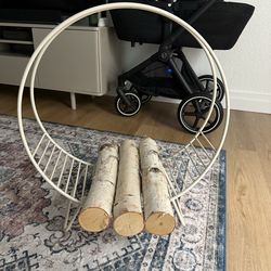 Decor wood and holder