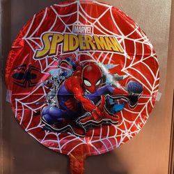 Spider Man Birthday Party Foil Balloon 18”