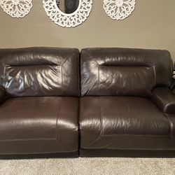 Genuine Leather Sofa 