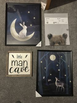 Boys Room Nursery Wall Decor 