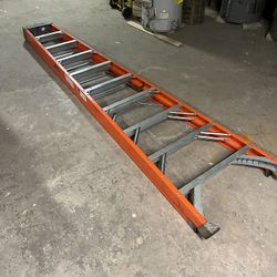 10ft Fiberglass Ladder- Keller K-Pro