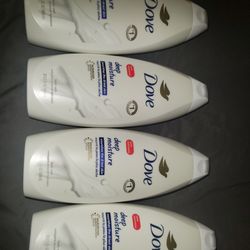 4 DOVE DEEP MOISTURE (22oz BOTTLES) For $20/$20 Por Los 4