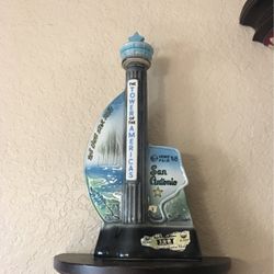 Vintage Tower Of The Americas Jim Beam Bottle 