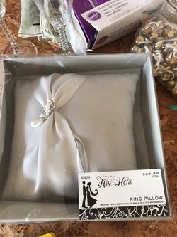 Ring bearer pillow