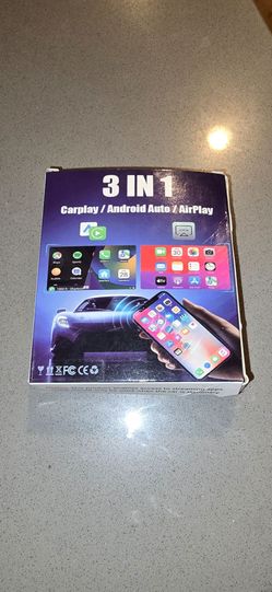 3-in-1 CarPlay Android Auto AirPlay Adapter