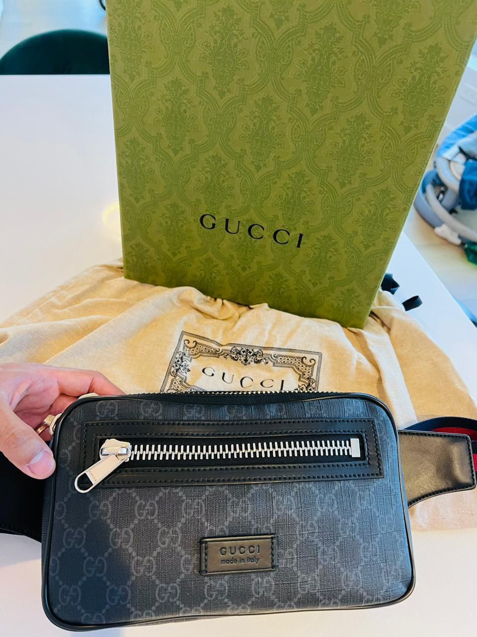 Svarende til Tips Beskrivelse Gucci Belt Bag 700With Box And Dust Bag Original (authentic) for Sale in  San Diego, CA - OfferUp