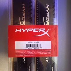hyperx fury 64gb ddr4 - 3000 4x16gb ram