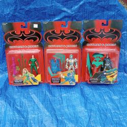Batman & Robin MOC Action Figure Lot 1997