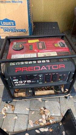 Predator Generator 4375 watts never used