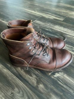 Red Wing Iron Ranger Leather Boots