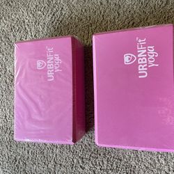 2packs Yoga Block Bricks Rose Pink Color