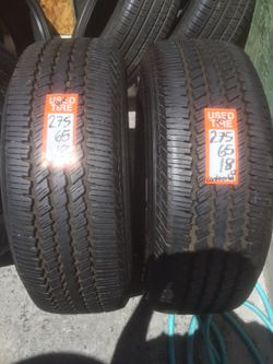 used tires with 90% on life get more for you m1y 16714 union st victorville {contact info removed}