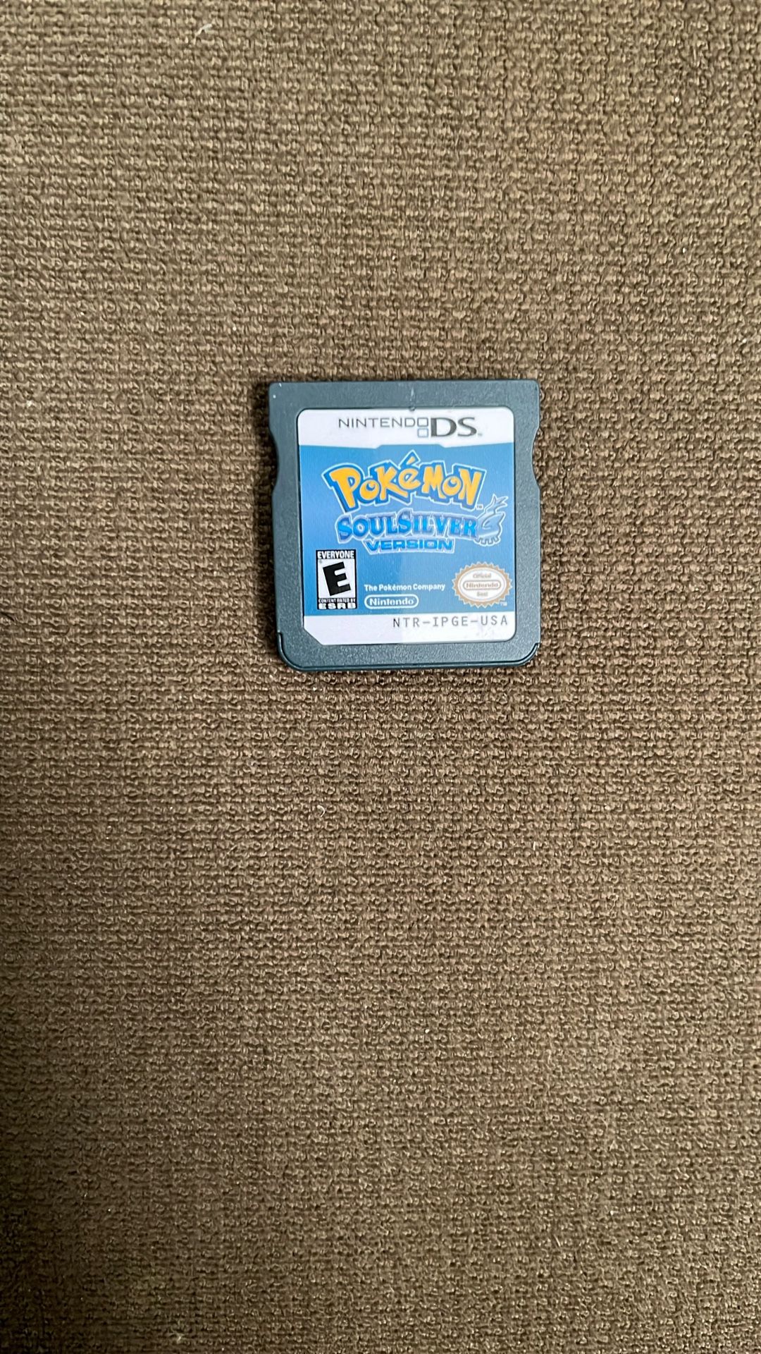 Nintendo Pokémon SoulSilver Nintendo DS 2DS DSi 3DS (Pirated Version)