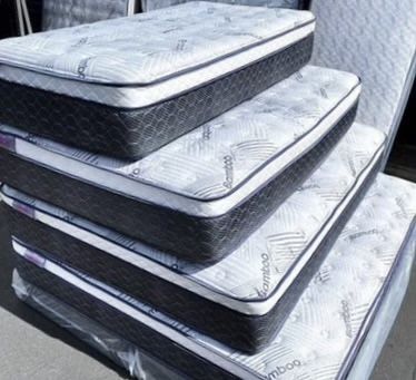 Brand New KING 14” inches thick PILLOW TOP just the MATTRESS Free Delivery All Sizes Available todos los tamanos disposables