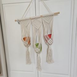 2 - Macrame Plant Holder