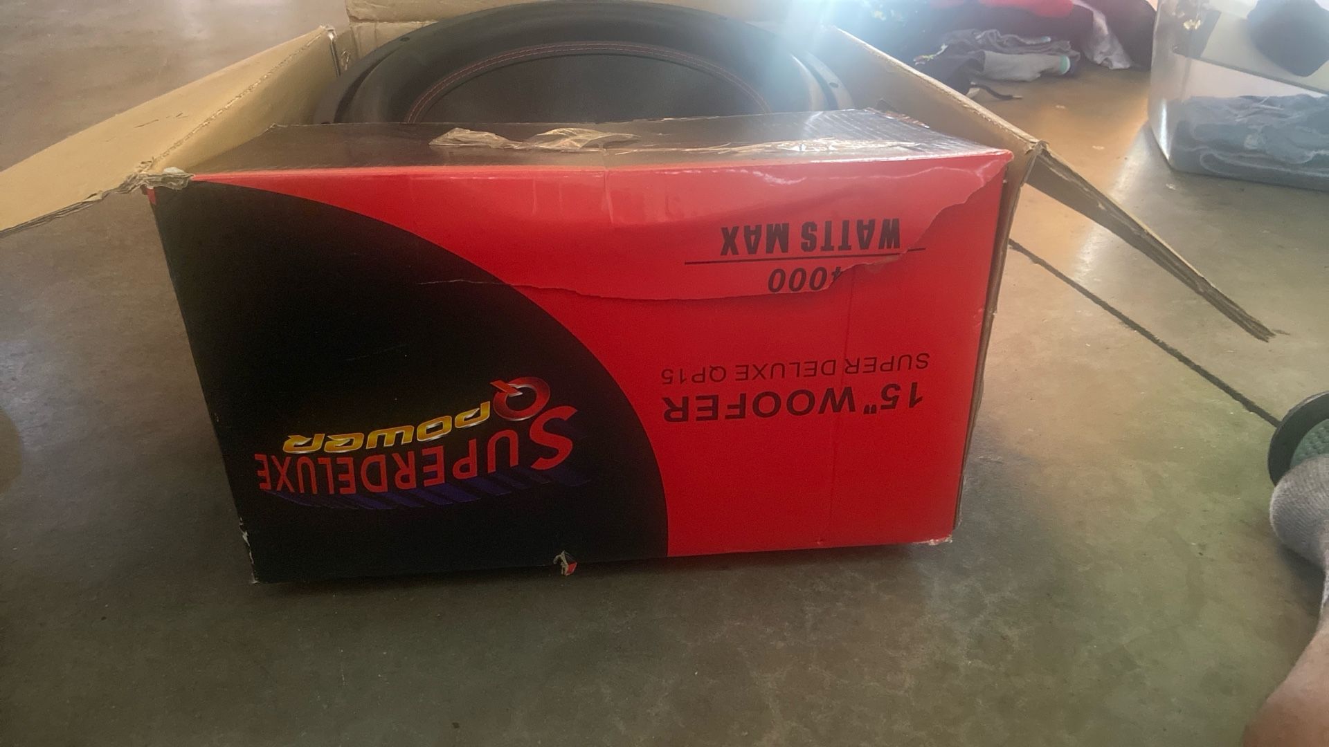 Superdeluxe Q Power 15”woofer