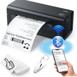 Thermal-Shipping-Label-Printer for Small Business 4x6 Bluetooth Thermal Label Printers