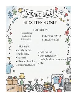 GARAGE SALE IN FULLERTON