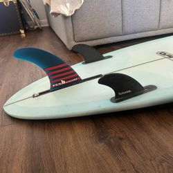 Surfboard, 86” Long x 22” Wide