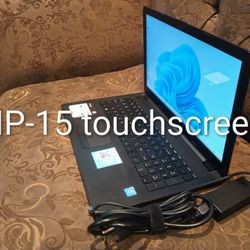 Touchscreen Laptop HP-15-bs020wm-8gb Ram-128gb HD SSD Solid-Good For Stud-ents.