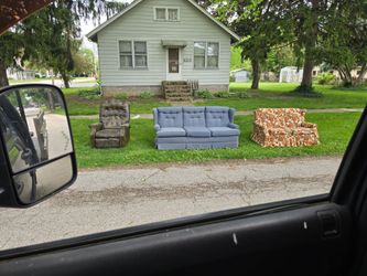 2 couches and a recliner