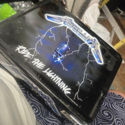 Metallica Ride the Lightning Metal Lunch Box
