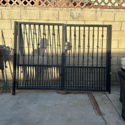 Metal Fence Door 