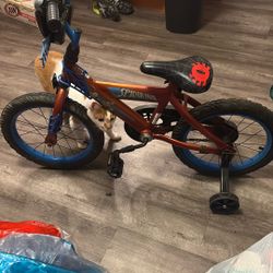 Child Spider-Man Bike