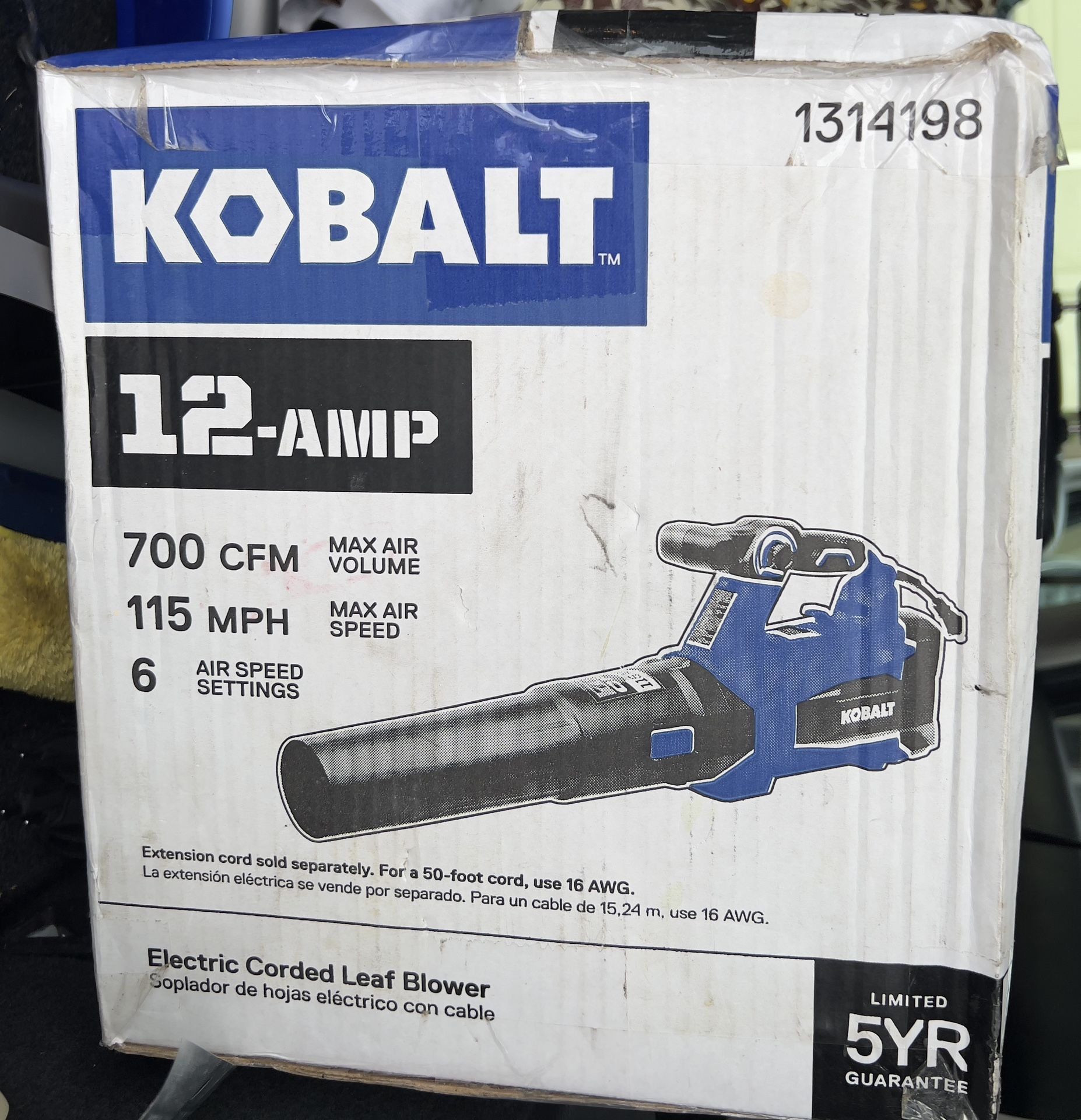 Leaf Blower Kobalt