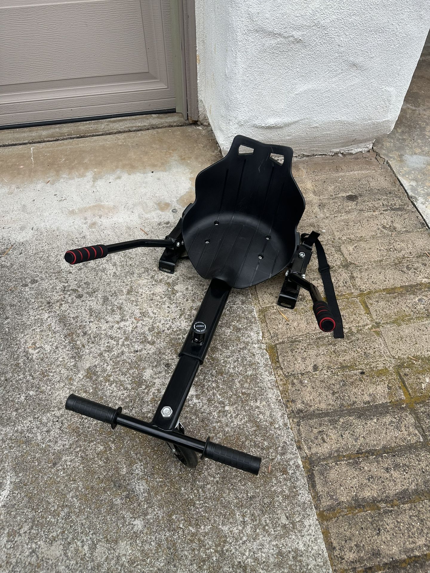 Hover Board Sit Down Attachment Cart