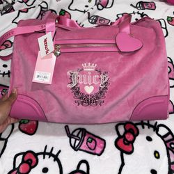 Juicy Duffle Bag Hot Pink