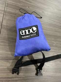 New ENO DoubleNest Hammock Royal Navy Blue 2 Person Camping Hammock No Straps