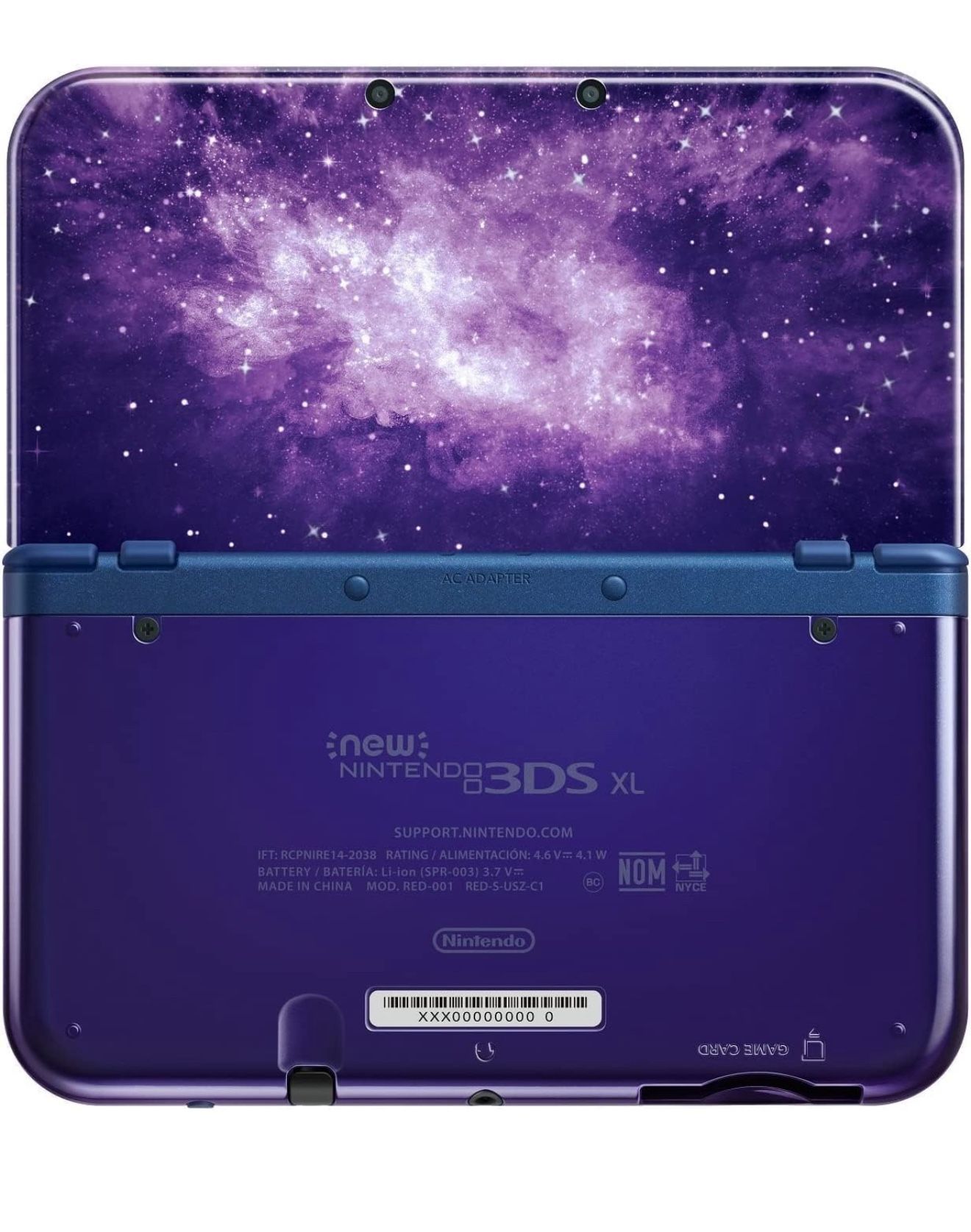 Galaxy Style Nintendo & Two Games