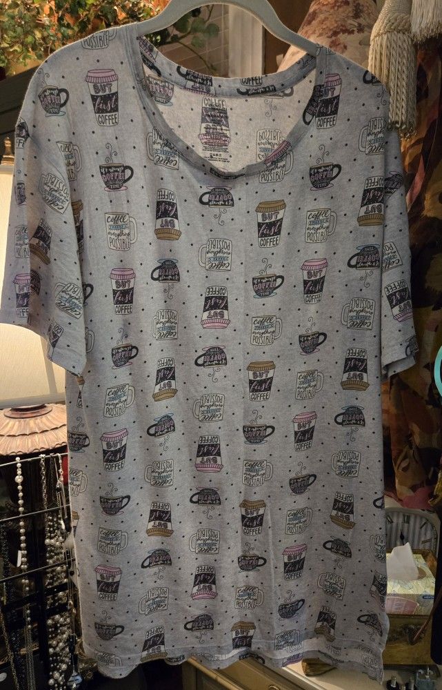 Ladies Large Secret Treasures Night Shirt