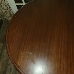 Solid Wood Round Dining Table
